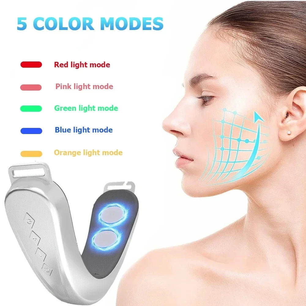 SOUL+SKIN™ V Face Massager, Intelligent Beauty Household Facial Massager with V-shaped Facial Lifting Firming Belt and Double Chin Reducer