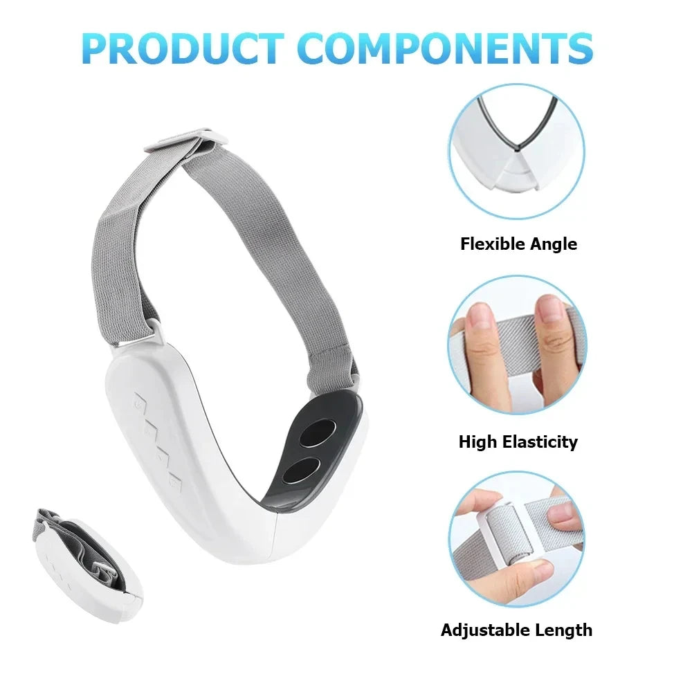 SOUL+SKIN™ V Face Massager, Intelligent Beauty Household Facial Massager with V-shaped Facial Lifting Firming Belt and Double Chin Reducer