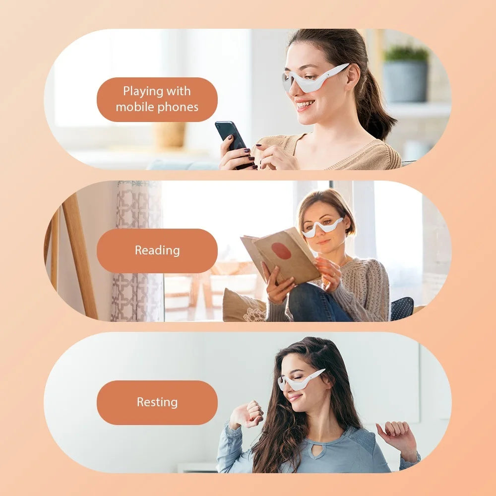 SOUL+SKIN™ 3D Eye Relaxation Massager, Relieves Fatigue, Lightens Dark Circles and Smoothens Fine Lines Beauty Eye Care
