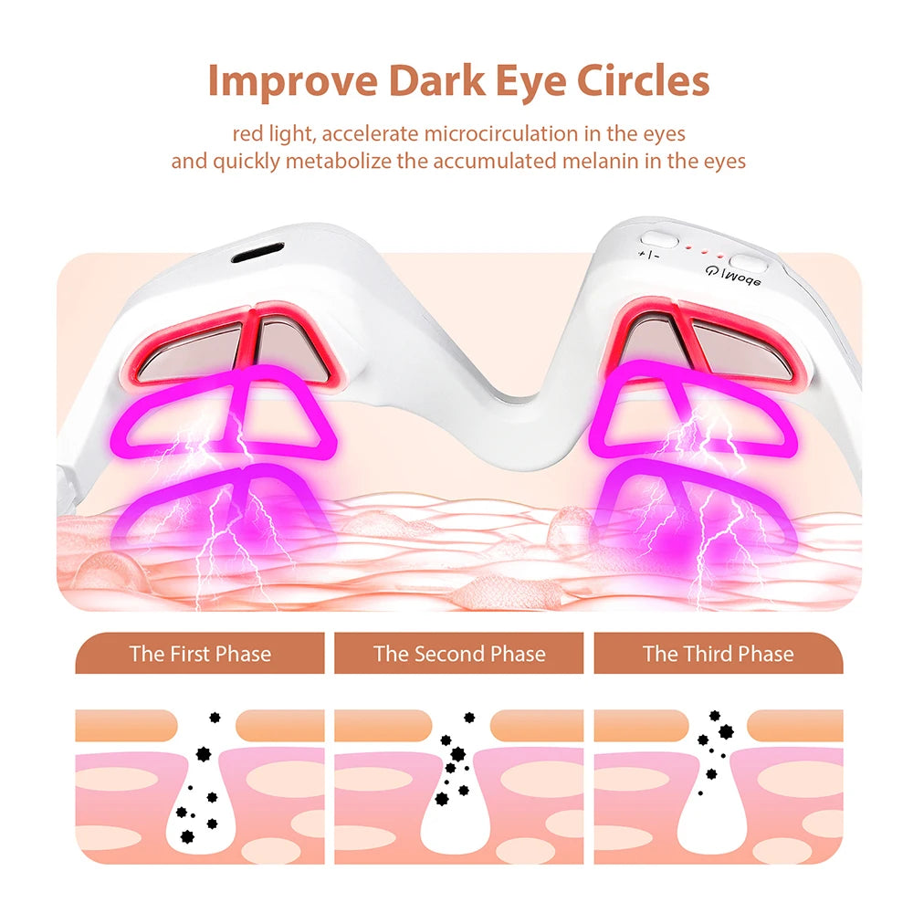SOUL+SKIN™ 3D Eye Relaxation Massager, Relieves Fatigue, Lightens Dark Circles and Smoothens Fine Lines Beauty Eye Care