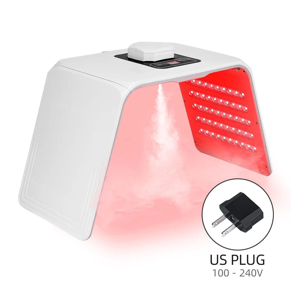 SOUL+SKIN™ Photon LED Face and Body Mask WITH 7 Colors, Nano Spray Beauty Machine with Deep Moisturising Skin Care for Home use.