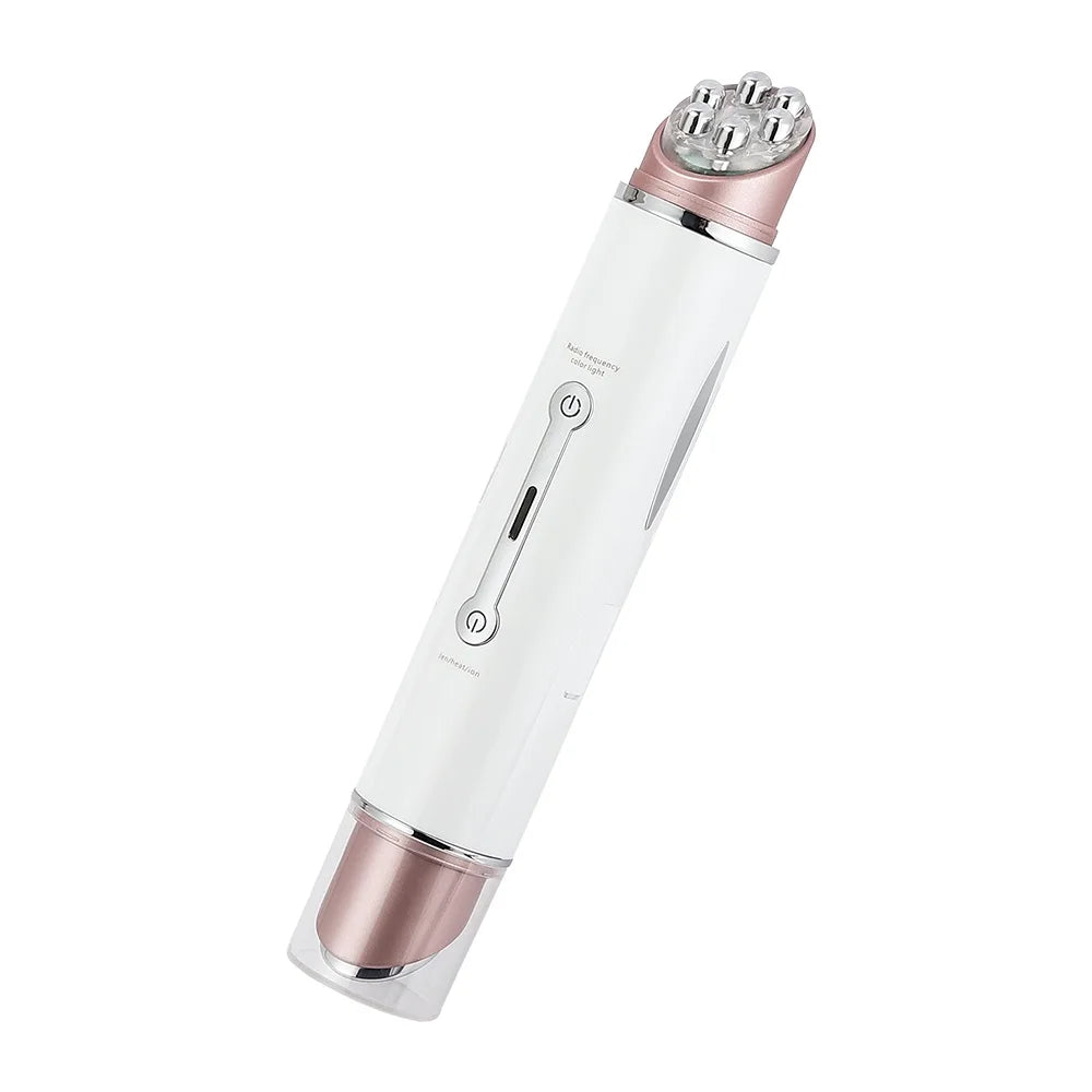 SOUL+SKIN™ Multifunction EMS LED Photon Vibration Heated Eye Massager and Face Lifting Machine with Eye Wrinkle and Eye Bags Remover SPA Facial Tool.